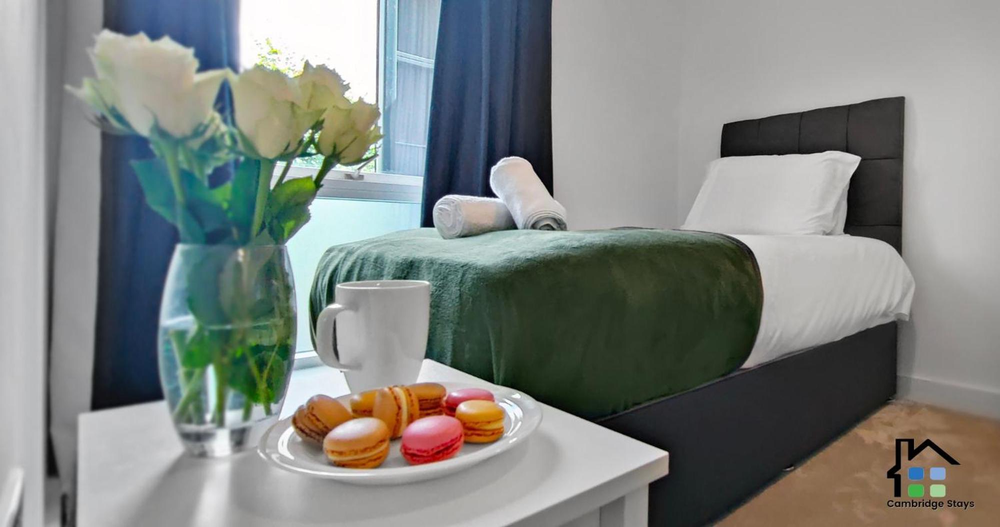 Cambridge Stays Riverside Apart Hotel With 2Br Flats At The City Centre-Parking-Balcony Εξωτερικό φωτογραφία