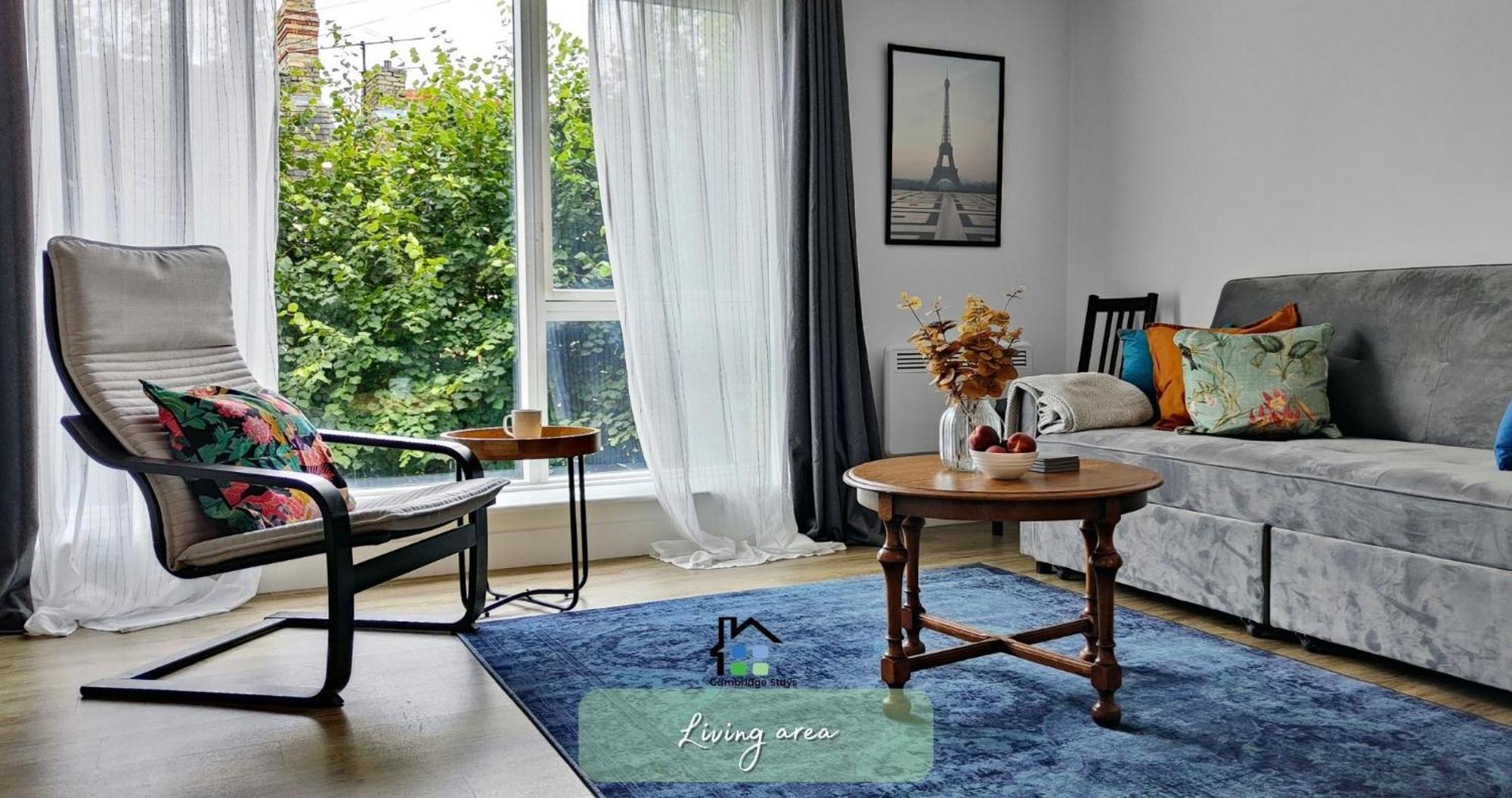 Cambridge Stays Riverside Apart Hotel With 2Br Flats At The City Centre-Parking-Balcony Εξωτερικό φωτογραφία