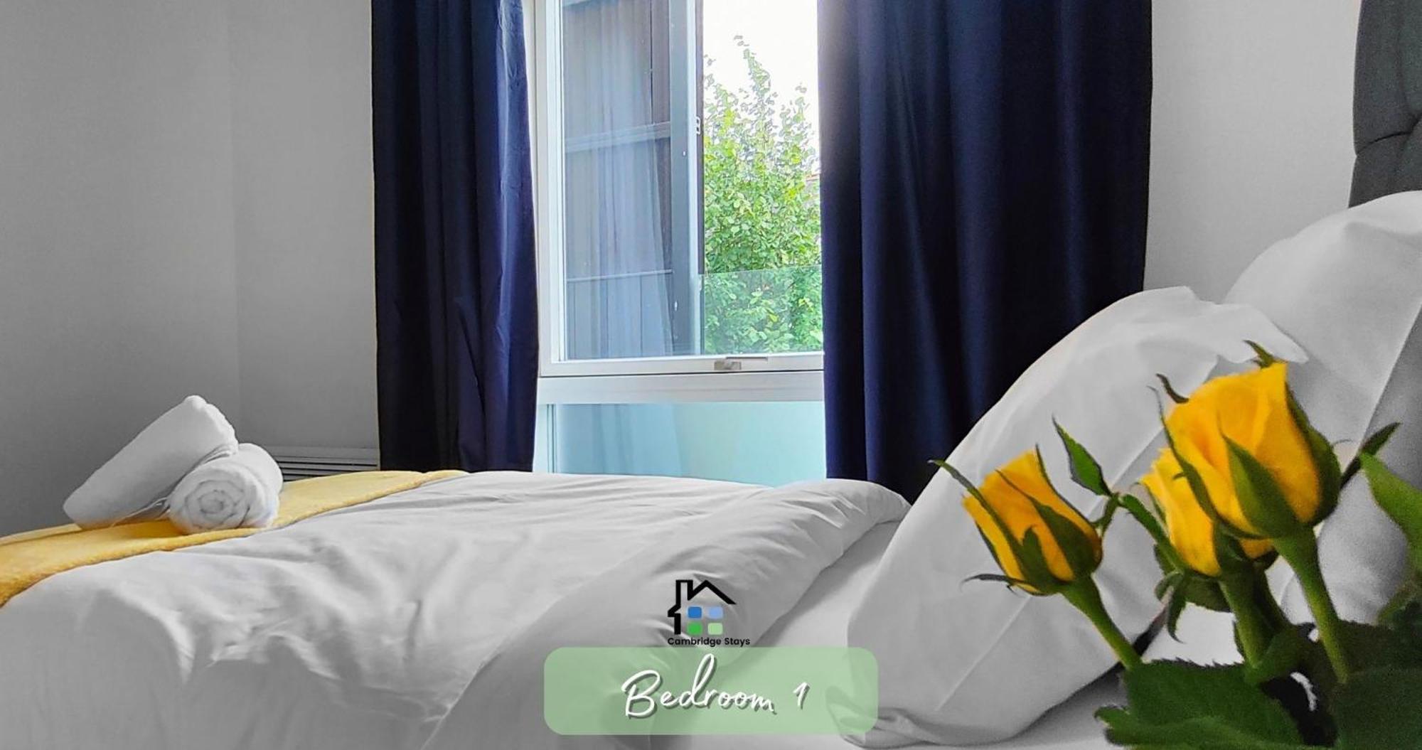 Cambridge Stays Riverside Apart Hotel With 2Br Flats At The City Centre-Parking-Balcony Εξωτερικό φωτογραφία