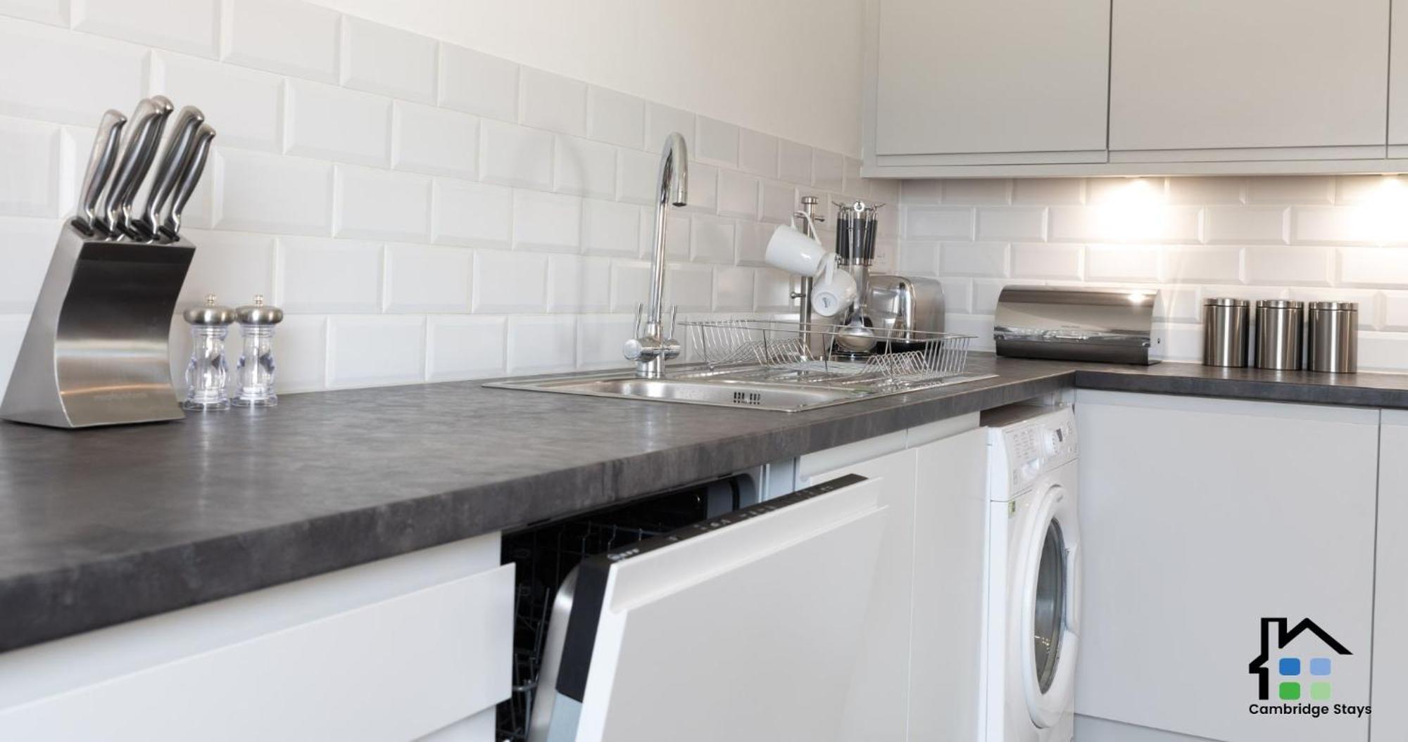 Cambridge Stays Riverside Apart Hotel With 2Br Flats At The City Centre-Parking-Balcony Δωμάτιο φωτογραφία