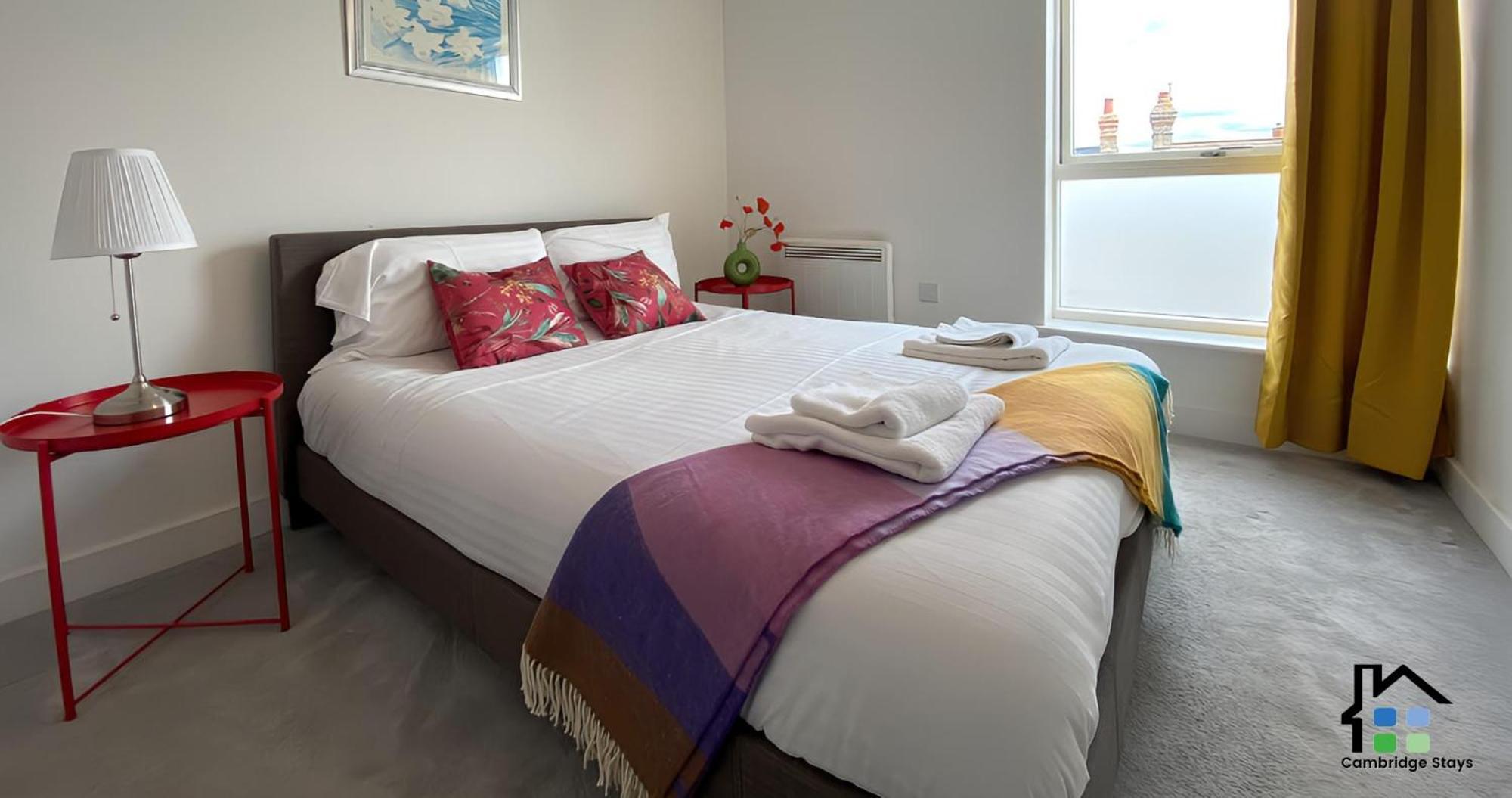 Cambridge Stays Riverside Apart Hotel With 2Br Flats At The City Centre-Parking-Balcony Εξωτερικό φωτογραφία